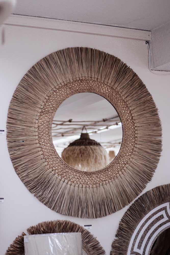 Miroir Soleil de Lin