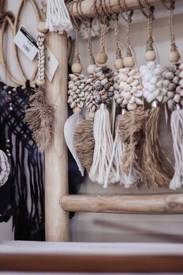 Tassel mini coquillage