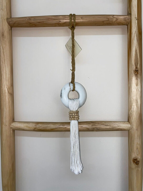 Tassel M Oursin / Marbre / Bille / Ronde