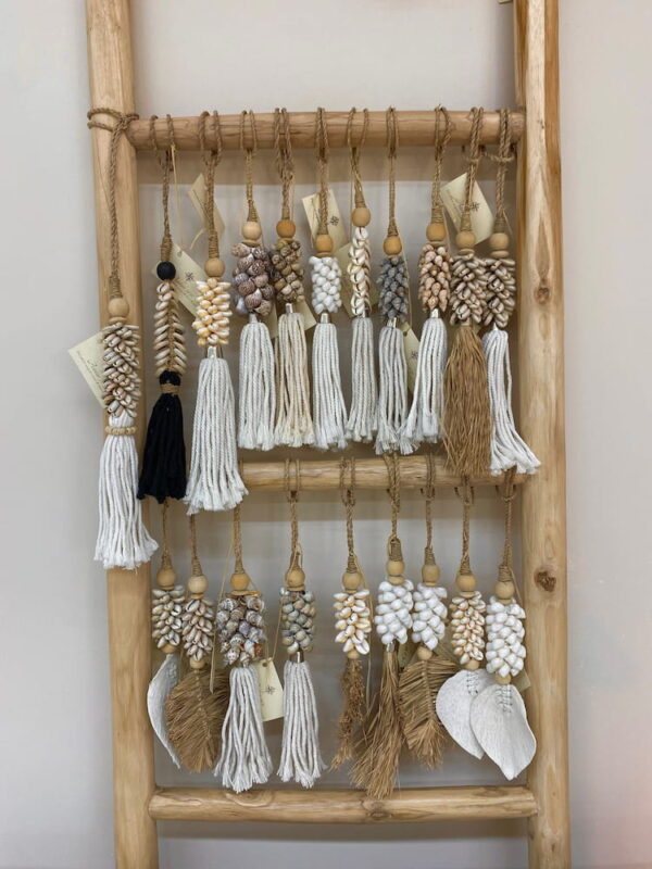 Tassel mini coquillage