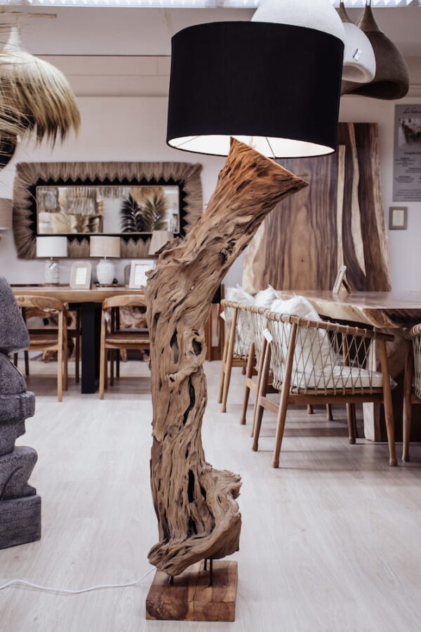 Lampe Racines Teck