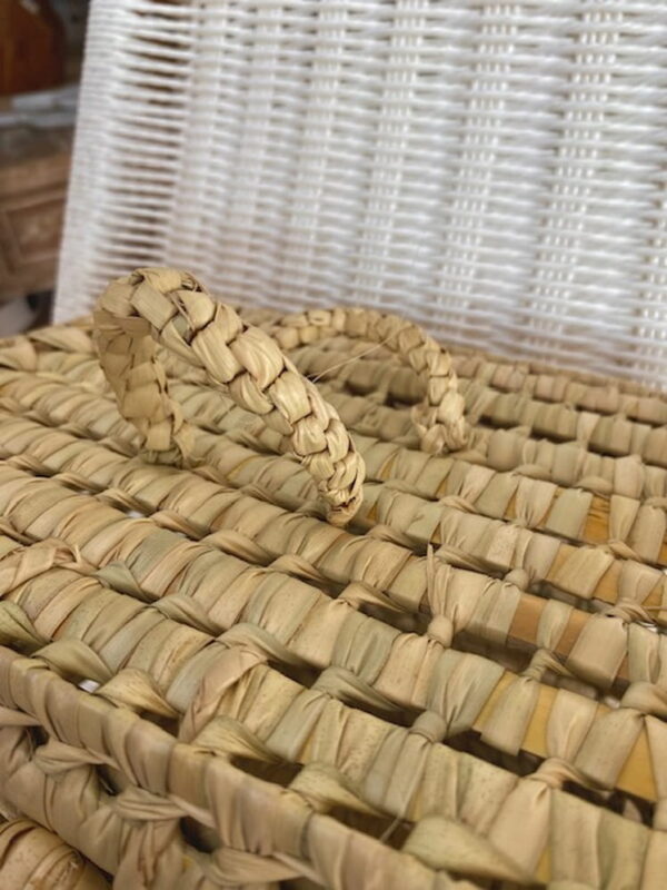 Coffre en palmier