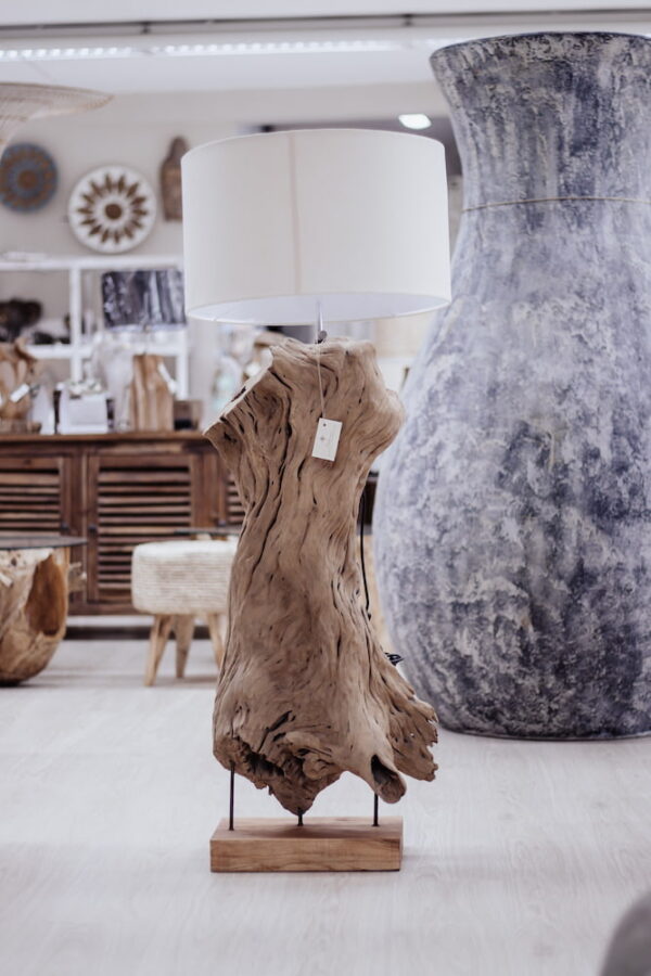 Lampe Racines Teck
