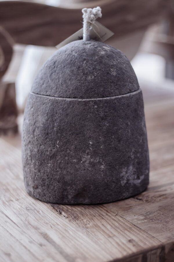 Lampe pierre huile