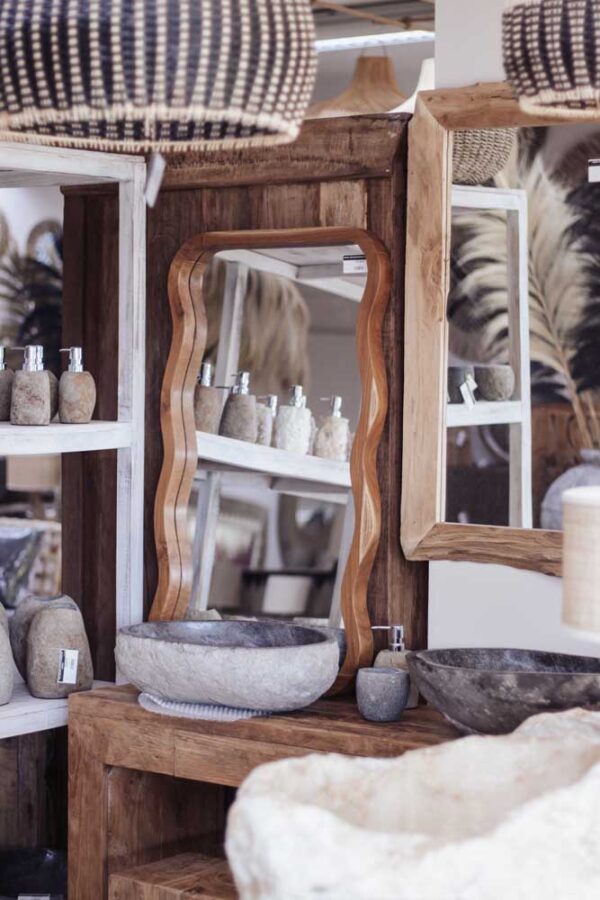 Miroir Résonance Boisée