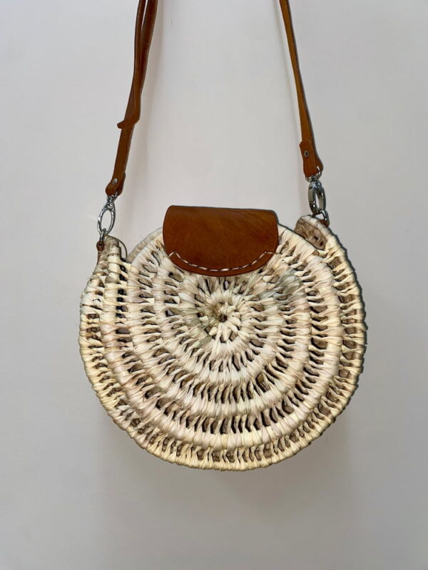 Sac Palmier Rabat Cuir