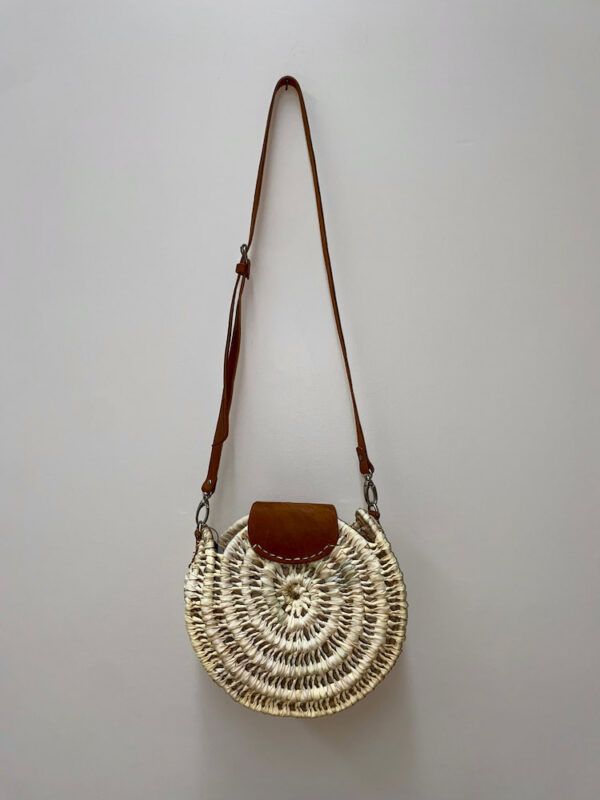 Sac Palmier Rabat Cuir