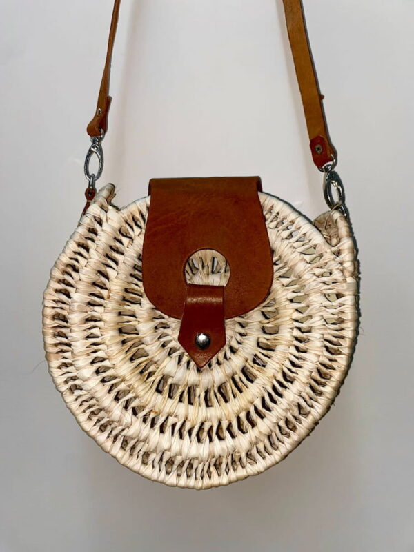 Sac Palmier Rabat Cuir