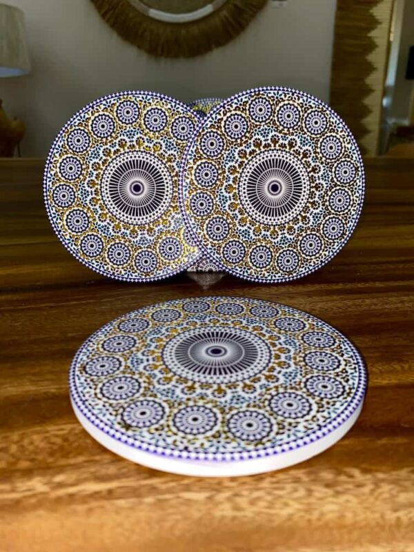Sous-verres mosaïque